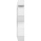 Ekena Millwork Hazelton Architectural Grade PVC Running Trim, 4"H x 5/8"P x 48"L RUNP04X0625X48HAZ - alternate 6
